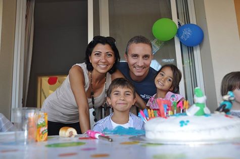 Lorenzo il giorno del suo 7� compleanno